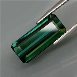 Natural Bluish Green Tourmaline 4.40 Carats Untreated