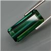 Image 1 : Natural Bluish Green Tourmaline 4.40 Carats Untreated