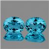 Image 1 : Natutal  Intense Sky Blue Topaz Pair 12 x 10 MM - VVS