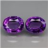 Image 1 : Natural Amethyst Pair 20.21 Carats - VVS