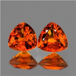 NATURAL AAA+ HOT ORANGE SAPPHIRE [FLAWLESS-VVS]