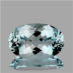 Natural Blue Topaz 34.42 Ct -Unheated & Untreated