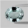 Image 1 : Natural Light Green AQUAMARINE 4.20 Ct  FL