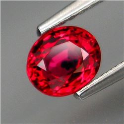 Natural Imperial Rare Red Sapphire 1.02 Ct