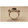 Image 2 : STUNNING BLACK ONYX AND HERKIMER DIAMOND RING