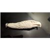 Image 1 : Hand Carved Antler 3D Eagle Pendant