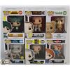Image 1 : LOT OF 6 ASSORTED FUNKO POPS: MOVIES VARIETY PACK.