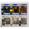 Image 1 : LOT OF 6 ASSORTED FUNKO POPS: HALO &