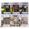 Image 1 : LOT OF 6 ASSORTED FUNKO POPS: HALO &
