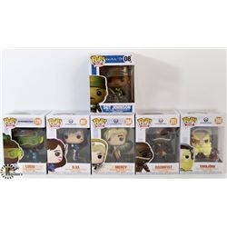 LOT OF 6 ASSORTED FUNKO POPS: HALO &