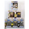 Image 1 : LOT OF 6 ASSORTED FUNKO POPS: HALO & GAMES