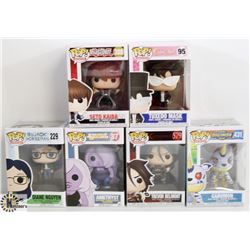 LOT OF 6 ASSORTED FUNKO POPS: ANIMATION VARIETY