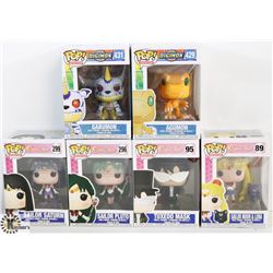LOT OF 6 ASSORTED FUNKO POPS: SAILOR MOON &