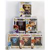 Image 1 : LOT OF 6 ASSORTED FUNKO POPS: MIXED VARIETY PACK.