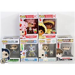 LOT OF 6 ASSORTED FUNKO POPS: STRAWBERRY SHORTCAKE