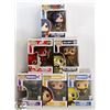 Image 1 : LOT OF 6 ASSORTED FUNKO POPS: GAMES & ANIMATION