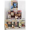 Image 1 : LOT OF 6 ASSORTED FUNKO POPS:ANIMATION VARIETY