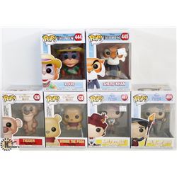 LOT OF 6 ASSORTED FUNKO POPS: DISNEY VARIETY