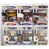 Image 1 : LOT OF 6 ASSORTED FUNKO POPS:FOOTBALL VARIETY