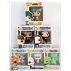 Image 1 : LOT OF 6 ASSORTED FUNKO POPS: MIXED VARIETY