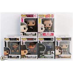 LOT OF 6 ASSORTED FUNKO POPS: MOVIES VARIETY