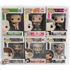 Image 1 : LOT OF 6 ASSORTED FUNKO POPS: MOVIES VARIETY