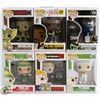 Image 1 : LOT OF 6 ASSORTED FUNKO POPS: MOVIES VARIETY