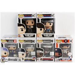 LOT OF 6 ASSORTED FUNKO POPS: MIXED VARIETY PACK.