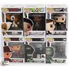 Image 1 : LOT OF 6 ASSORTED FUNKO POPS: MOVIES VARIETY PACK.