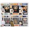 Image 1 : LOT OF 6 ASSORTED FUNKO POPS: TV & ANIMATION