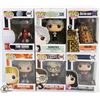 Image 1 : LOT OF 6 ASSORTED FUNKO POPS: TV & MOVIES