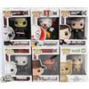 Image 1 : LOT OF 6 ASSORTED FUNKO POPS: MOVIES VARIETY PACK.