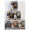 Image 1 : LOT OF 6 ASSORTED FUNKO POPS: MOVIES VARIETY PACK.