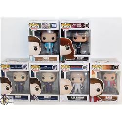 LOT OF 6 ASSORTED FUNKO POPS: TV VARIETY PACK.
