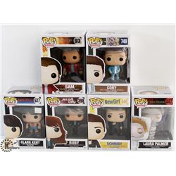 LOT OF 6 ASSORTED FUNKO POPS: TV VARIETY PACK.