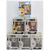 Image 1 : LOT OF 6 ASSORTED FUNKO POPS: MIXED VARIETY PACK.