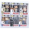 Image 1 : LOT OF 6 STAR WARS FUNKO POPS.