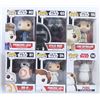 Image 1 : LOT OF 6 STAR WARS FUNKO POPS.