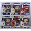 Image 1 : LOT OF 6 RANDOM ASSORTED FUNKO POPS.
