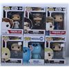 Image 1 : LOT OF 6 RANDOM ASSORTED FUNKO POPS.
