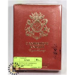 100ML BOTTLE OF CAMBRIDGE KNIGHT EAU DE PARFUM