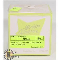 50ML BOTTLE OF LOLITA LEMPICKA EAU DE PARFUM