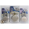 Image 1 : SEALED 3 GORILLA LOCKS 2' 7/8, 2", 2 1/2"