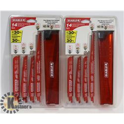 SEALED 2 "DIABLO" 14 PC RECIPROCATING
