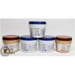 BAG OF LOREAL BODY BUTTER & EXFOLIATING CREAM