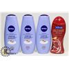 Image 1 : 3 BOTTLES NIVEA BODY BUTTER & 1 SOFT SOAP BODY