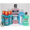 Image 1 : BAG OF ASSORTED MOUTHWASH