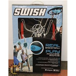 BRAND NEW "SWISH" REAL BASKETBALL KIT SET