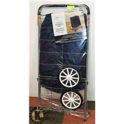 NEW 4 WHEEL SHOPPING CART