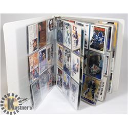 BINDER OF HOCKEY CARDS - ALL GOALIES